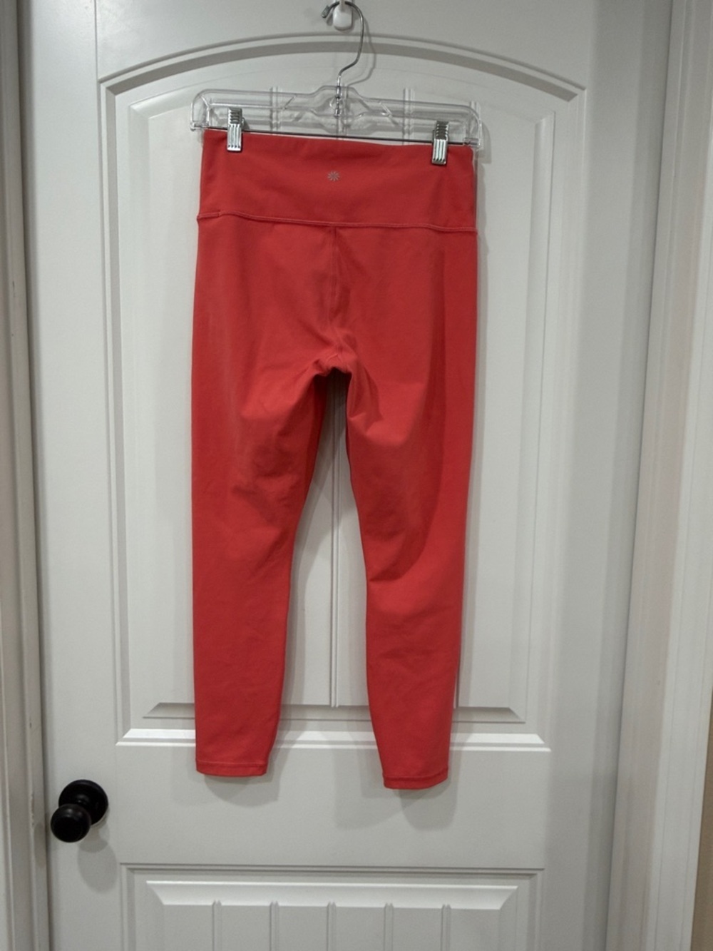 NWOT Athleta 7/8 Elation Tight Coral High-Rise Leggings - Picture 5 of 5